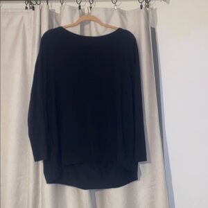 Black Long Sleeve Top